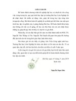 Nghiên cứu đa dạng di truyền nguồn gen lim xanh tại khu vực núi luốt, trường đại học lâm nghiệp bằng kỹ thuật rapd