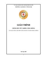Giáo Trình Chăm Sóc Sức Khỏe Cộng Đồng - Cao Đẳng Y Tế Hà Nội.pdf