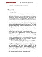 Luận văn Kế toán tiền lương và sự ảnh hưởng của tiền lương đối với người lao động