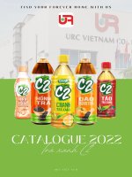 Thiết kế Catalogue cho sản phẩm trà xanh c2