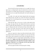 Kiến nghị nhằm thực hiện tốt hơn nghị định 15 2003 nđ cp của chính phủ đối với việc thực hiện nghiệp vụ bhtnds của chủ xe cơ giới đối với người thứ ba tại pjico