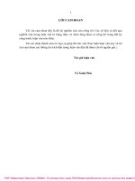 (Luận văn) đánh giá công tác bồi thường, hỗ trợ và tái định cư của một số dự án trên địa bàn huyện vân canh, tỉnh bình định