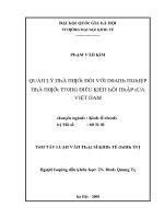 Luận văn quản lý nhà nước đối với doanh nghiệp nhà nước trong điều kiện hội nhập của việt nam