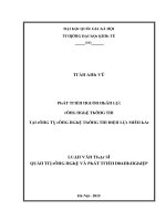 Luận văn phát triển nguồn nhân lực công nghệ thông tin tại công ty công nghệ thông tin điện lực miền bắc