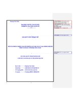 Luận văn phát triển nguồn nhân lực quản lý tại uỷ ban nhân dân thành phố tam kỳ tỉnh quảng nam