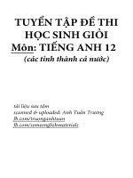 Dethihsg247 com tuyen tap de thi hsg 12