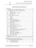 Thuyết minh bản vẽ biện pháp thi công tầng hầm