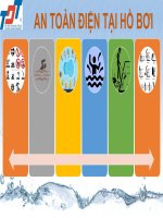 Báo Cáo -   Kỹ Thuật An Toàn Điện -  Đề Tài : An Toàn Điện Tại Hồ Bơi