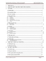 Thuyết minh bản vẽ biện pháp thi công hầm chui dân sinh