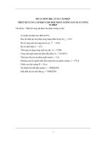 Đồ Án -  Môn Học : Cung Cấp Điện Thiết Kế Cung Cấp Điện Cho Một Phân Xưởng Sản Xuất Công Nghiệp