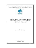 (Luận văn) hoàn thiện công tác kế toán vốn bằng tiền tại công ty tnhh thương mại dịch vụ toàn thắng