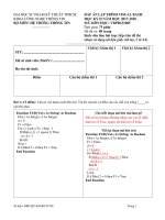 Đề thi đáp án lập trình visual basic  sư phạm kỹ thuật