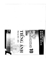 ÔN tập THI TUYỂN SINH vào lớp 10 môn TIẾNG ANH năm 2023   2024 bùi ÁNH DƯƠNG