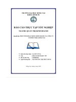 Đề tài phân tích hoạt động kinh doanh của công ty cổ phần nhựa đồng nai