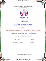 Báo cáo chuyên đề cuối kỳ plc ĐIỀU KHIỂN LÒ NHIỆT VÀ TỐC ĐỘ ĐỘNG CƠ SỬ DỤNG PID