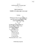 Chất lượng cuộc sống và các yếu tố liên quan của người bệnh ung thư vú và ung thư cổ tử cung tại một số bệnh viện ở việt nam