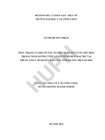 Thực trạng và một số yếu tố liên quan đến tuân thủ điều trị đái tháo đường type 2 ở người bệnh ngoại trú tại trung tâm y tế huyện hải lăng, tỉnh quảng trị năm 2022