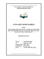 (Skkn 2023) một số biện pháp nhằm nâng cao hiệu quả bồi dưỡng học sinh giỏi môn lịch sử tại trường thpt quỳ châu, huyện quỳ châu, tỉnh nghệ an