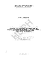 Kiến thức, thực hành phòng chống bệnh sốt xuất huyết dengue của người dân từ 18  60 tuổi tại thị trấn đăk đoa, huyện đăk đoa a, tỉnh gia lai năm 2022 và một số yếu tố ảnh hưởng