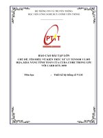 BÁO CÁO BÀI TẬP LỚN - Thiết kế hệ thống số VLSI - CHỦ ĐỀ - TÌM HIỂU VỀ KIẾN TRÚC XỬ LÝ TENSOR VÀ ĐỒ HỌA, KHẢ NĂNG TÍNH TOÁN CỦA CUDA CORE TRONG GPU VỚI CARD RTX 3090