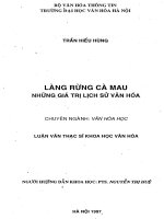 Làng Rừng Cà Mau Những Giá Trị Lịch Sử Văn Hóa.pdf