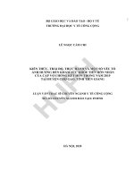 Kiến thức, thái độ, thực hành và mốt số yếu tố ảnh hưởng đến khám sức khỏe tiền hôn nhân của cặp vợ chồng kết hôn trong năm 2019 tại huyện chợ gạo, tỉnh tiền giang