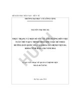 Thực trạng và một số yếu tố ảnh hưởng đến việc tuân thủ 9 quy trình theo dõi cuộc đẻ theo hướng dẫn quốc gia tại khoa sản bệnh viện đa khoa tỉnh đăk lăk năm 2014