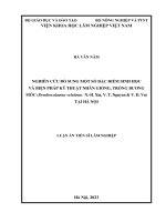 Nghiên Cứu Bổ Sung Một Số Đặc Điểm Sinh Học Và Biện Pháp Kỹ Thuật Nhân Giống, Trồng Bương Mốc (Dendrocalamus Velutinus N.-H. Xia, V. T. Nguyen & V. D. Vu) Tại Hà Nội.pdf