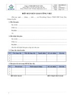 Bm04 qttv  biên bản bàn giao công việc