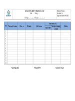Bm06 qtxlkl  tổng hợp vi phạm