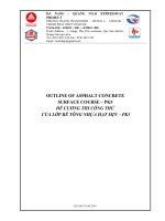 Biện pháp thi công bê tông nhựa hạt mịn bản vẽ autocad thi công