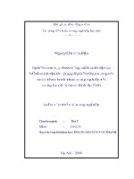 Nghiên cứu đặc điểm sinh học sinh thái học sinh thái học của loài rệp sáp đốt trionymus sacchari cockerell hại mía và biện pháp phòng chống tại huyện cao phong tỉnh hòa bình năm 2012