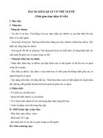 Bài 30  khái quát cơ thể người   cô phương