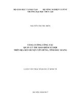 Tăng cường công tác quản lý thu bảo hiểm xã hội trên địa bàn huyện yên dũng