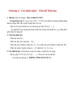 Tổng kết các chương cơ lý thuyết Cơ lý thuyết, Cơ ứng dụng