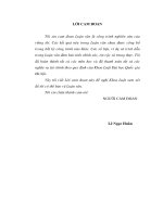 Chất lượng hoạt động của đội ngũ công chức các phòng chuyên môn thuộc ủy ban nhân dân cấp huyện nhìn từ thực trạng huyện quảng ninh tỉnh quảng bình