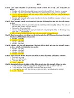 HỆ THỐNG CÂU HỎI ĐỀ THI có đáp án, học sinh sinh viên đại học bài tập tiểu luận kết thúc học phần bản đầy đủ nội dung, hình thức, giảng viên chấm và nhận xét