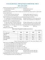 10 câu ôn phần địa lý   đánh giá năng lực đhqg hà nội   phần 4 (bản word có giải)