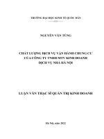 Chất Lượng Dịch Vụ Quản Lý Vận Hành Chung Cư Của Công Ty Tnhh Mtv Kinh Doanh Dịch Vụ Nhà Hà Nội.docx