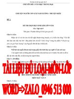 Văn 9  hsg 9 tặng