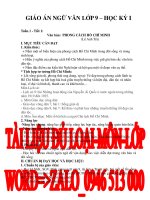 V5 giáo án ngữ văn 9   hki