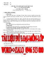 V2 giáo án ngữ văn lớp 11 hki