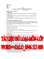 V1 ga văn 9 kì 1 cv5512 hay