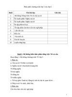 Giáo án dạy ôn hè ngữ văn lớp 5 lên lớp 6