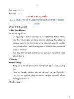 Giáo án toán lớp 4 sách cánh diều