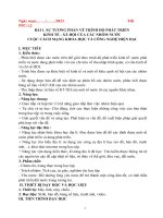 Giáo án địa lí lớp 11 sách kết nối tri thức với cuộc sống