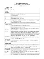 Giáo án Sinh học 10 - Chủ đề 18: Virus và các ứng dụng - Chương trình GDPT 2018