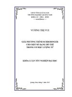 1265 giải phương trình schrodinger cho một số dạng hố thế trong cơ học lượng tử vương thị vui luận văn đh quảng nam