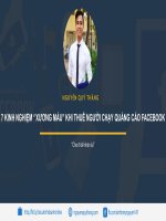 [Share] 01. 7 Kinh Nghiệm Xương Máu Khi Thuê Người Chạy Quảng Cáo Facebook.pdf