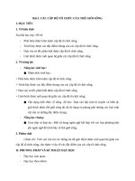 KẾ HOẠCH BÀI DẠY BÀI 3 SINH HỌC 10 SÁCH CHÂN TRỜI SÁNG TẠO